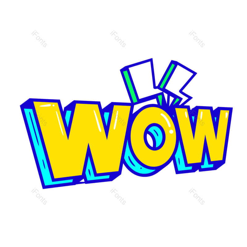 艺术字图片,创意字元素,网络PNG,卡通字免抠素材